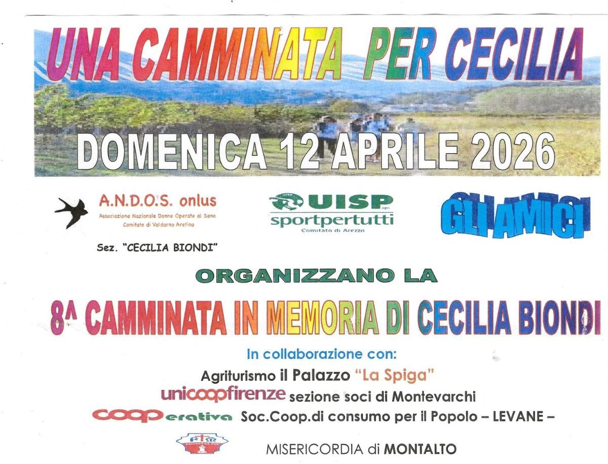 VIII° Camminata in memoria di Cecilia