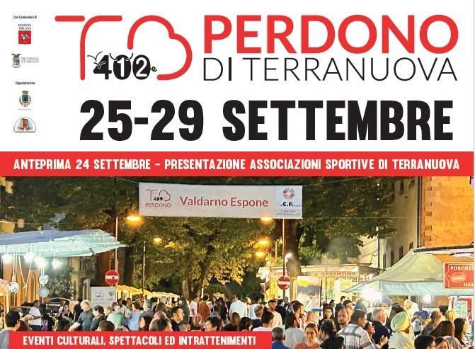 Perdono di Terranuova 2026: cinque giorni di festa tra tradizione, cultura, musica e sport