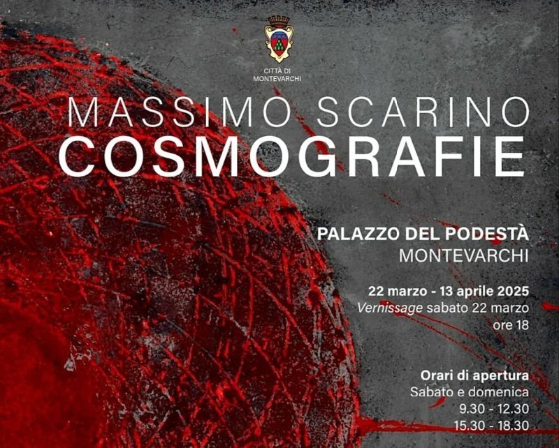 "Cosmografie" mostra personale dell'artista Massimo Scarino
