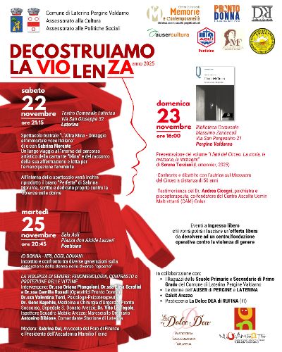 DECOSTRUIAMO LA VIOLENZA