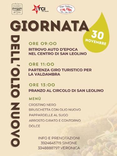 5° FESTA OLIO NUOVO DELLA VALDAMBRA