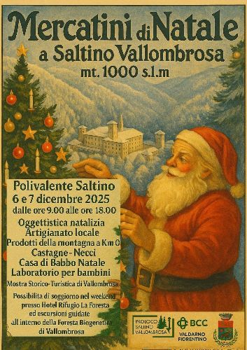 Mercatini di Natale 2025 a Vallombrosa