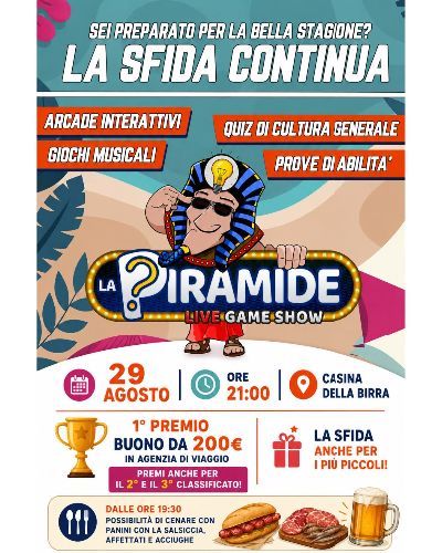La Piramide – Live Game Show